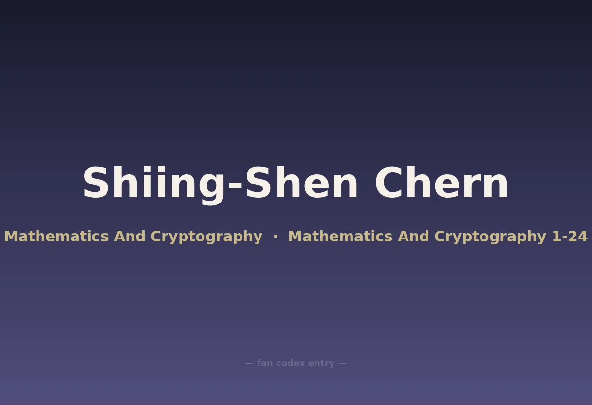Shiing-Shen Chern