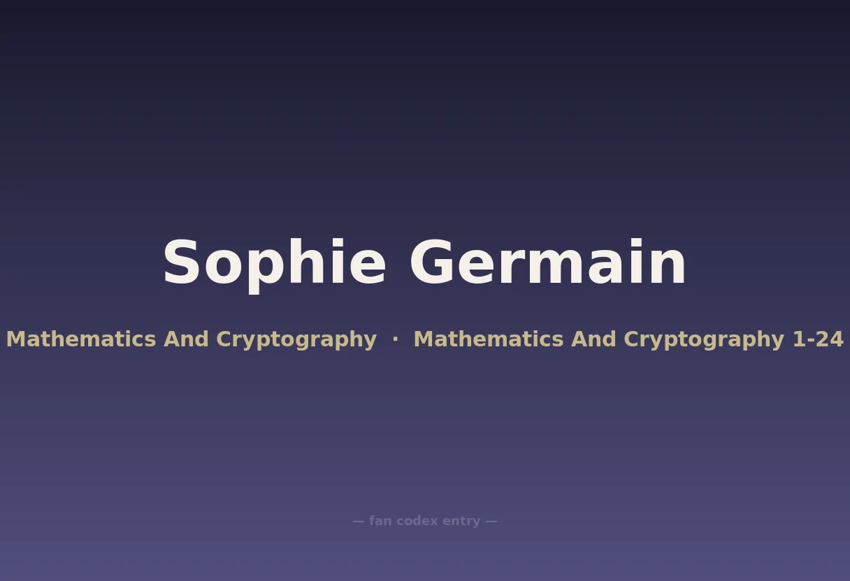 Sophie Germain